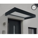 Palram - Canopia Sophia 1600 5x3 Awning Kit - Gray/Clear (HG9545)