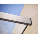 Palram - Canopia Sophia 1600 5x3 Awning Kit - Gray/Clear (HG9545)