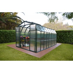 Rion 8x16 Grand Gardener 2 Greenhouse Kit - Twin Wall (HG7216)