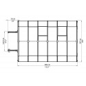 Rion 8x12 Grand Gardener 2 Greenhouse Kit - Clear (HG7212C)