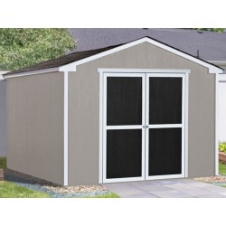 Handy Home Cumberland 10x12 Wood Shed Kit w/ Floor (18284-6) - kitsuperstore