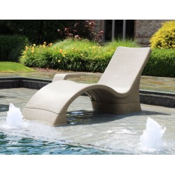 Global 2-Pack Pool Lounger Chair - Sandstone (GPP-LFS-S)