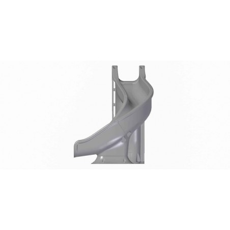 Global Side Winder Pool Slide - Gray (GPPSSW-GREY-L)