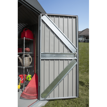 Arrow 10x12  Elite Steel Storage Shed - Anthracite (EG1012AN)