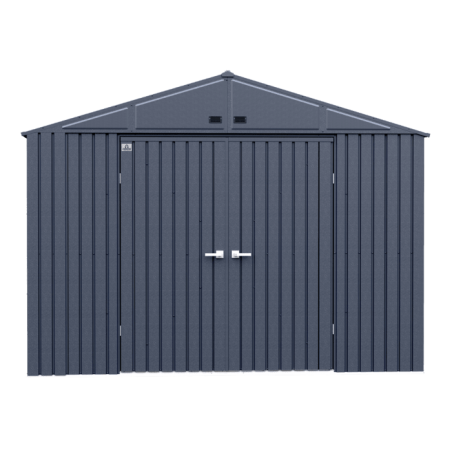 Arrow 10x12  Elite Steel Storage Shed - Anthracite (EG1012AN)