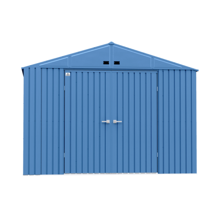 Arrow 10x12  Elite Steel Storage Shed - Blue Grey (EG1012BG)