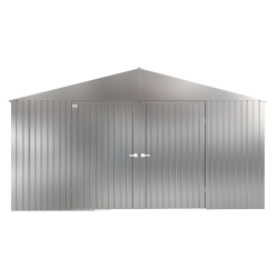 Arrow 14x12 Elite Steel Storage Shed - Galvalume (EG1412AB)