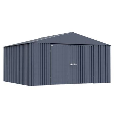 Arrow 14x12 Elite Steel Storage Shed - Anthracite (EG1412AN)