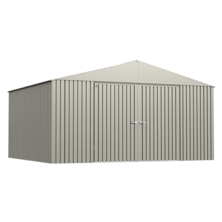 Arrow 14x12 Elite Steel Storage Shed - Cool Grey (EG1412CG)