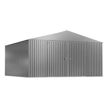 Arrow 14x14 Elite Steel Storage Shed - Galvalume (EG1414AB)