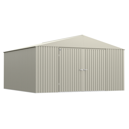 Arrow 14x14 Elite Steel Storage Shed - Cool Grey (EG1414CG)