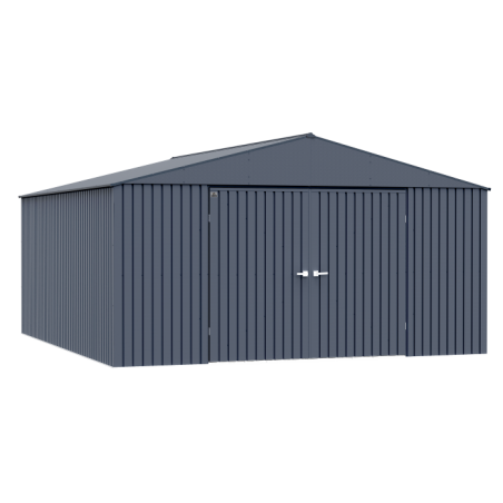 Arrow 14x16 Elite Steel Storage Shed - Anthracite (EG1416AN)