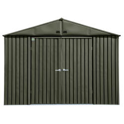 Scotts 10x8 Lawn Care Storage Shed-Green (STTEG108)