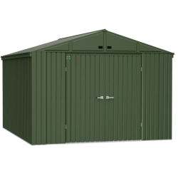 Scotts 10x14 Lawn Care Storage Shed-Green (STTEG1014)