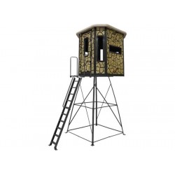 Muddy Bull Steel Box Blind With Elite 10 ft. Tower (MUD-BBBST4000-10C)