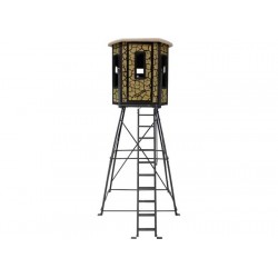 Muddy Bull Steel Box Blind With Elite 10 ft. Tower (MUD-BBBST4000-10C)