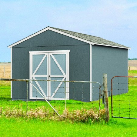 Handy Home  Astoria 12x12 Wood Storage Shed Kit (19413-9)