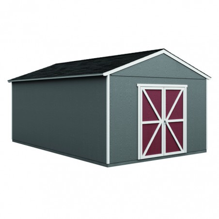 Handy Home  Astoria 12x20 Wood Storage Shed Kit w/ Floor (19421-4)