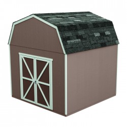 Handy Home Braymore 10x10 Wood Storage Shed Kit (19449-8)