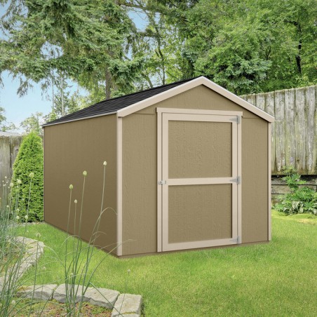 Handy Home 8x8 Madera Wood Storage Shed Kit w/ Floor (19775-8)