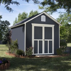 Handy Home Meridian 8x10 Wood Storage Shed Kit  (19347-7)