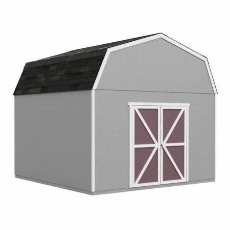 Handy Home  Hudson 12x12 Wood Storage Shed Kit (19441-2)