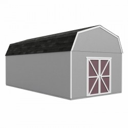 Handy Home Hudson 12x24 Wood Storage Shed Kit (19447-4)