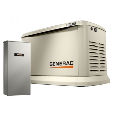 Generac 26 KW Air-Cooled Standby Generator 200A SE ATS Aluminum Enclosure (7291)