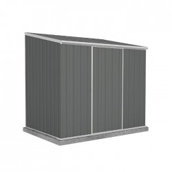 Absco 7x5 EZI Slider Metal Storage Shed - Woodland Gray (AB1040)