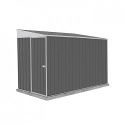 Absco Duarango  5' x 10' Metal Bike Shed - Woodland Gray (AB1141)