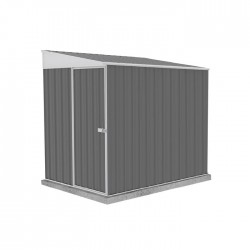 Absco Durango 5' x 7' Metal Bike Shed - Woodland Gray (AB1140)