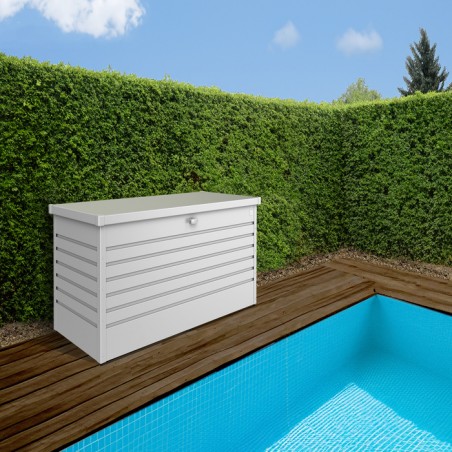 BIO1004 - Biohort LeisureTime 210 Gallon Deck Box - Silver