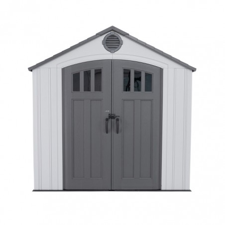 Lifetime Dual Entry 15x8 Outdoor Storage Shed Kit (60410)