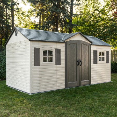 Lifetime Legacy 15x8 Outdoor Storage Shed Kit (60465)