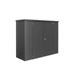 Biohort 7.5' x 2.7' x 6' Equipment Locker 230 - Dark Gray (BIO1100)