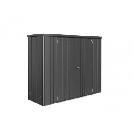 Biohort 7.5' x 2.7' x 6' Equipment Locker 230 - Dark Gray (BIO1100)