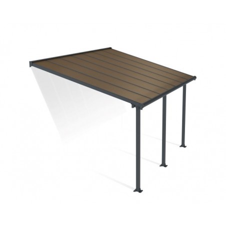 Palram 10x10 Olympia Patio Cover Kit - Gray Bronze (HG8810)