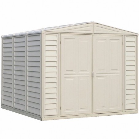 DuraMax 8x8 Duramate Vinyl Shed w/ Foundation Kit (00384)