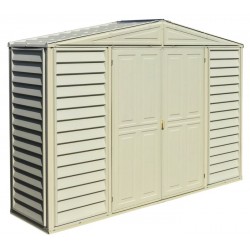 DuraMax 10x3 Woodbridge SidePro Vinyl Shed w/ Foundation Kit (98001)