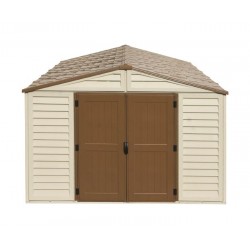 DuraMax 10x13 Woodbridge Plus Vinyl Shed Kit w/ Foundation (40234)