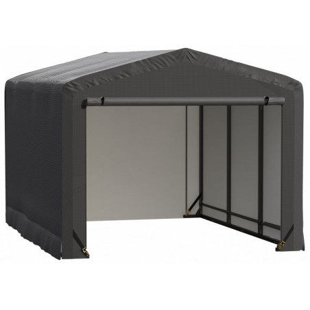 ShelterLogic 10x14x8 Sheltertube Garage Kit - Gray (SQAACC0103C01001408)