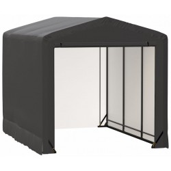 ShelterLogic 10x14x10 ShelterTube Garage Kit - Gray (SQAACC0103C01001410)