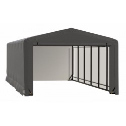 ShelterLogic 12x23x8 ShelterTube Garage Kit - Gray (SQAACC0103C01202308)