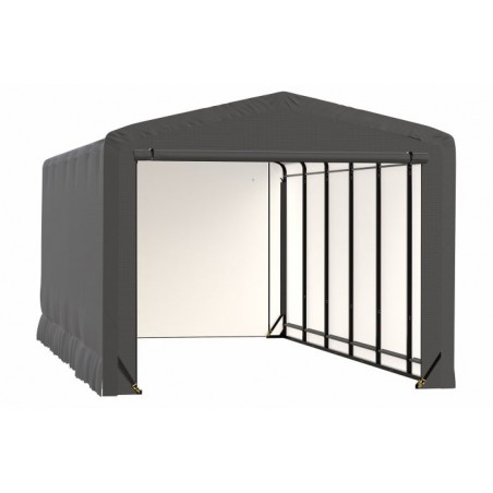 ShelterTube 12x27x10 Garage Shed - Gray (SQAACC0103C01202710)