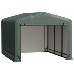 ShelterLogic 10x14x8 ShelterTube Garage Kit - Green (SQAACC0104C01001408)