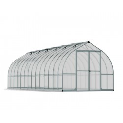 Palram - Canopia Bella 8' x 28' Greenhouse Kit - Silver (HG5428)