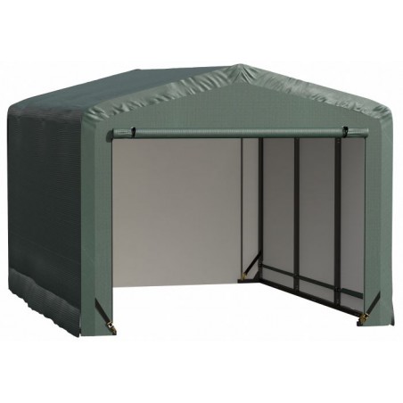 ShelterTube 10x14x10 Garage Shed - Green (SQAACC0104C01001410)