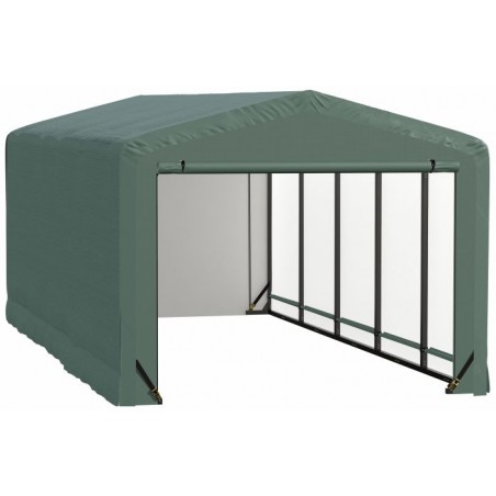 ShelterLogic 10x23x8 ShelterTube Garage Kit - Green (SQAACC0104C01002308)