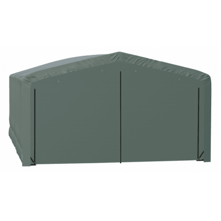 ShelterLogic 20x27x12 ShelterTube Wind and Snow-Load Rated Garage - Green (SQAADD0104C02002712)