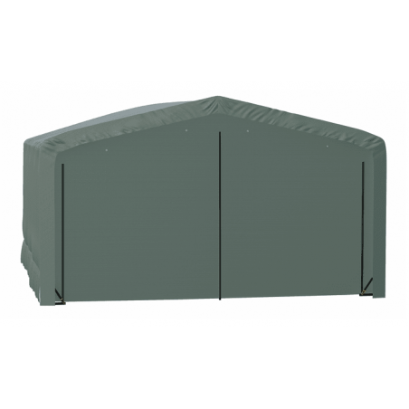 ShelterLogic 20x18x12 ShelterTube Wind and Snow-Load Rated Garage - Green (SQAADD0104C02001812)